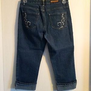 Cosjeans brand ladies denim capris 30" waist